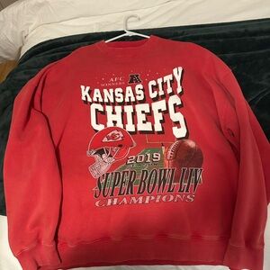 Abercrombie & Fitch Red Sweatshirt